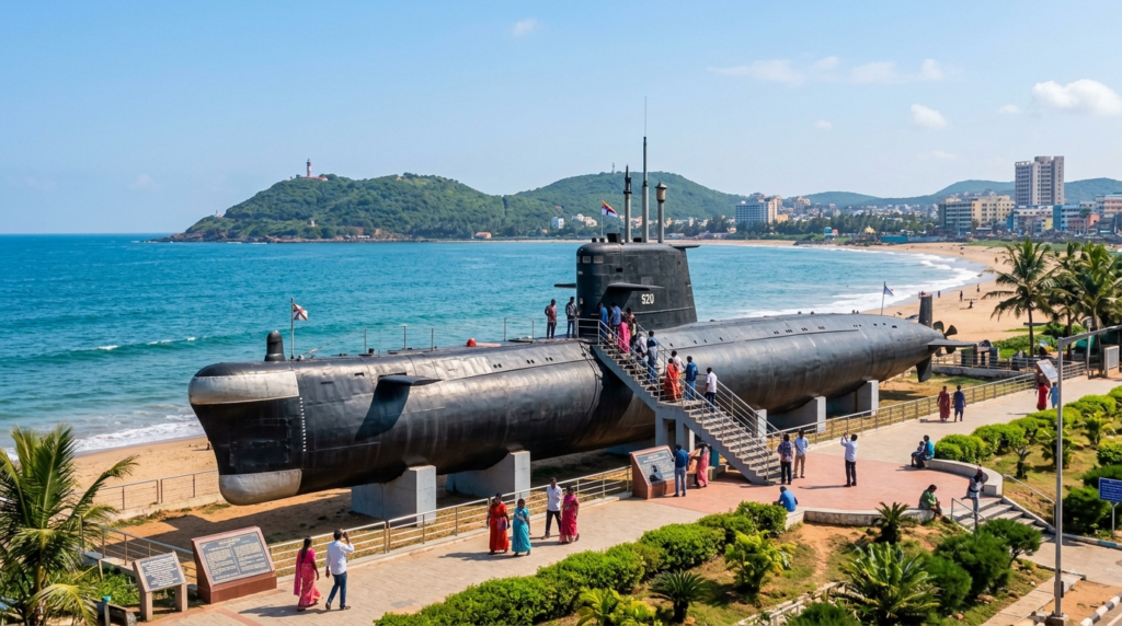 INS Kursura Submarine Museum near RK Beach 